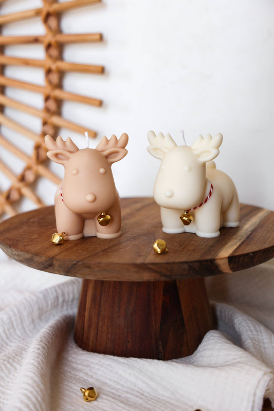 Reindeer Candle