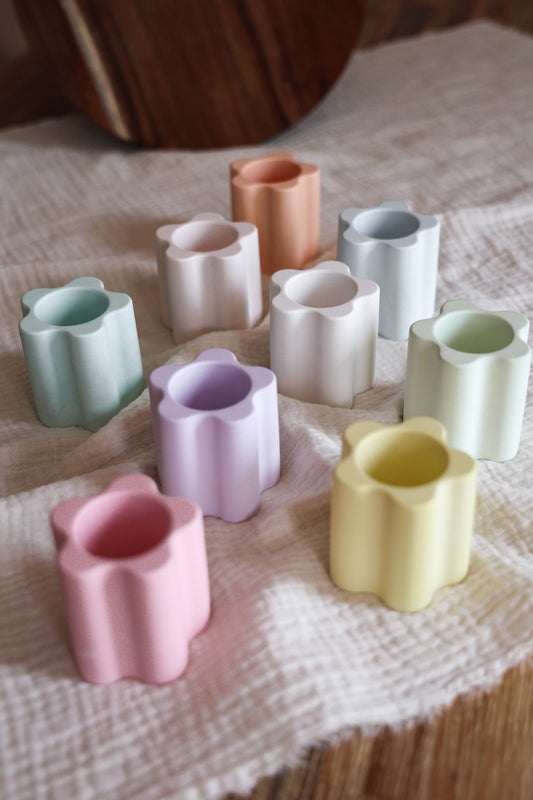 Suporte Velas Colorido