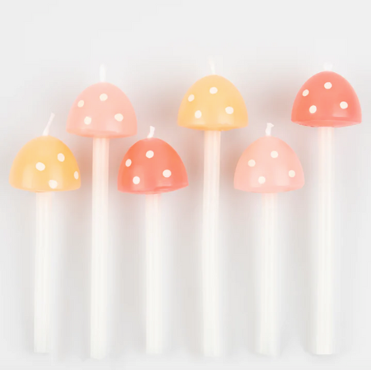 Velas cogumelos
