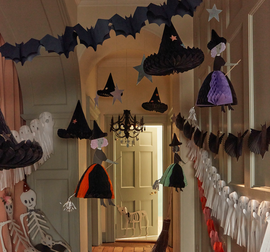 Decoração Bruxas Voadoras