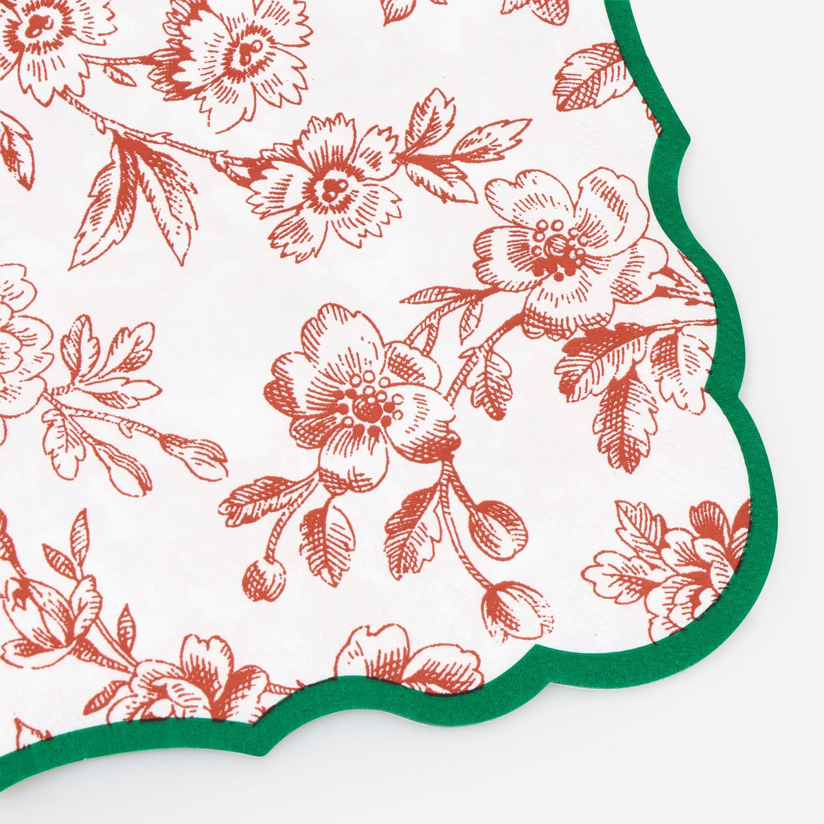 Guardanapos Pequenos Toile de Jouy Natal (Pack 16), mesa de Natal