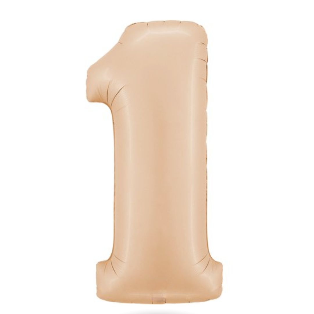 Globos con números desnudos