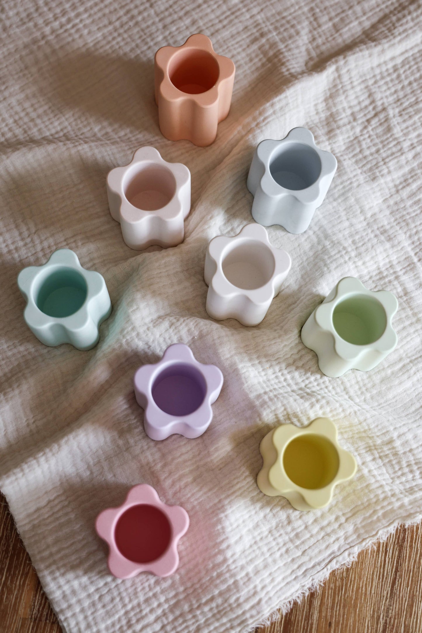 Suporte Velas Colorido