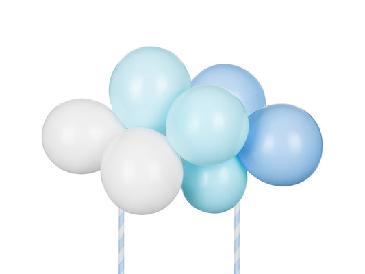 Blue Balloon Cake Topper