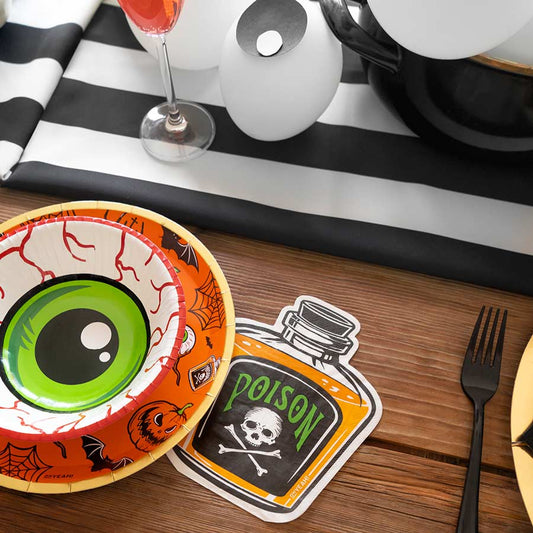 Guardanapos Veneno Halloween contexto de mesa
