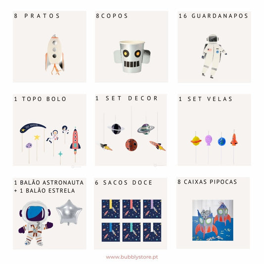 Astronauts Party Box