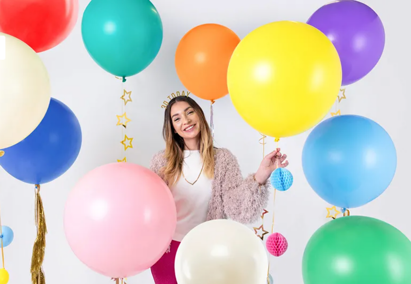 Globo Amarillo Limon 60cm