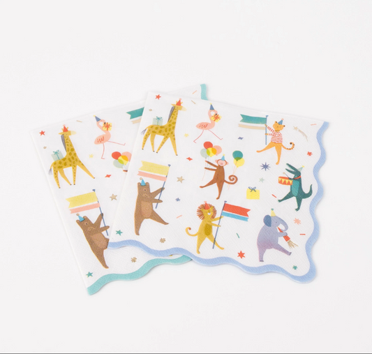 Guardanapos Parada Animais