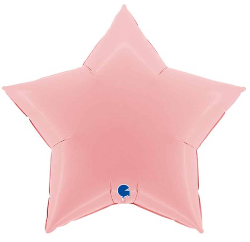Balão Estrela Rosa