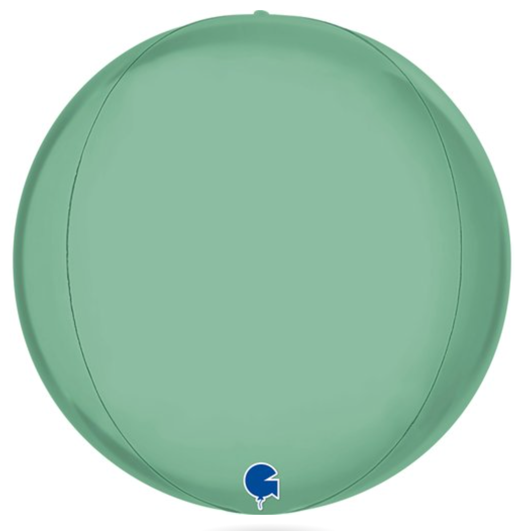 Balão Redondo Verde 4D
