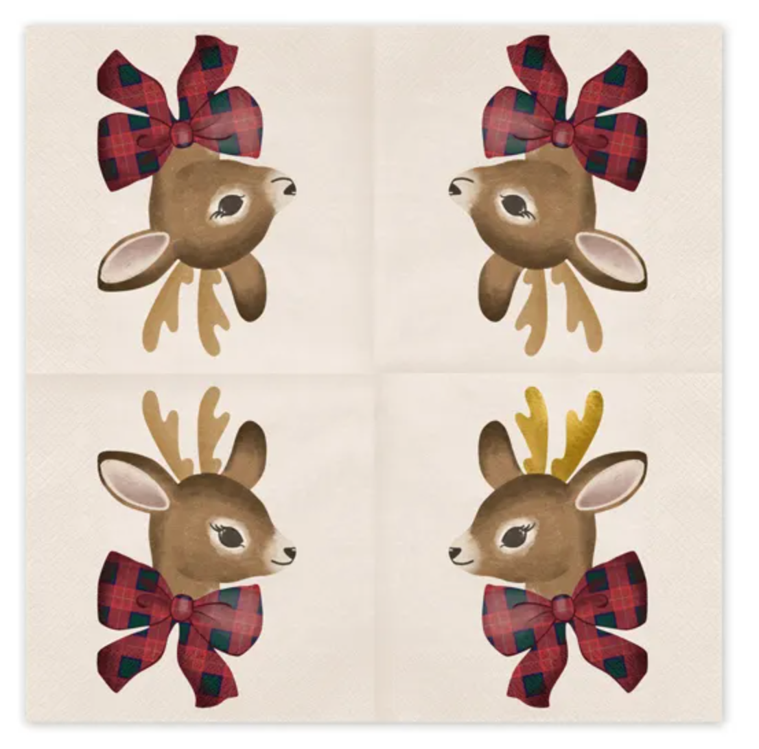 Guardanapos Rena Natal