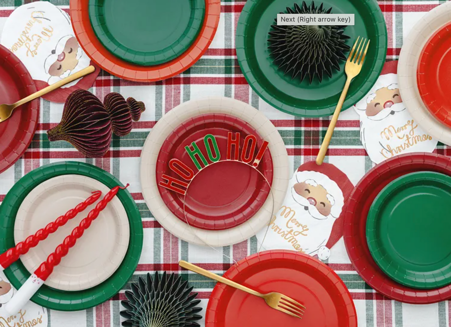 Guardanapos Pai Natal