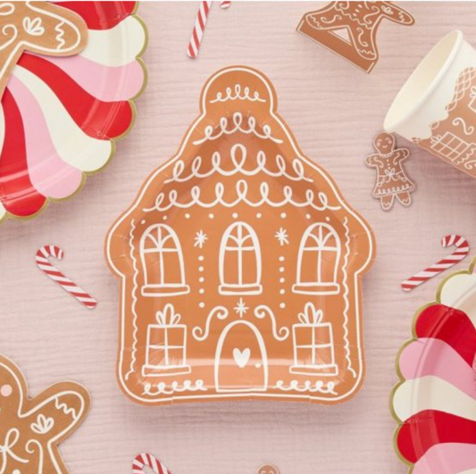 Pratos Casa Gingerbread