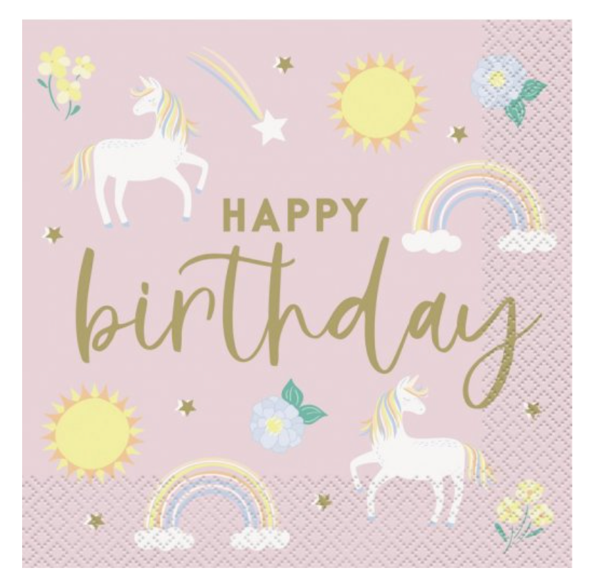 Guardanapos Unicórnios