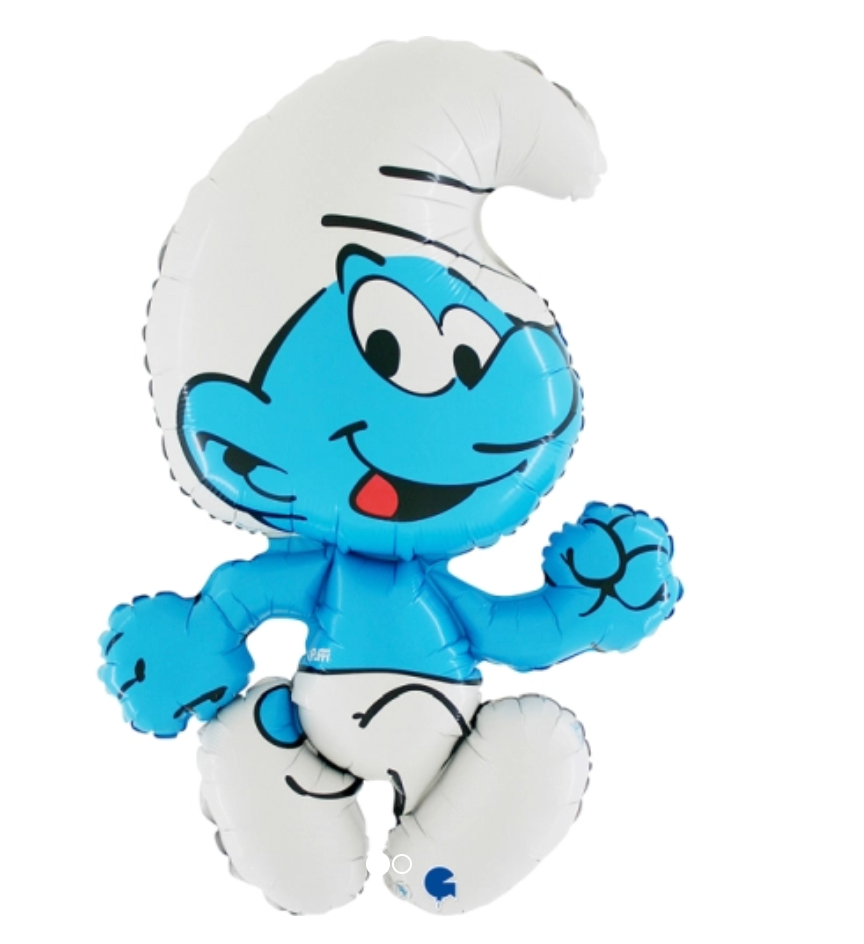 Balão Smurfs