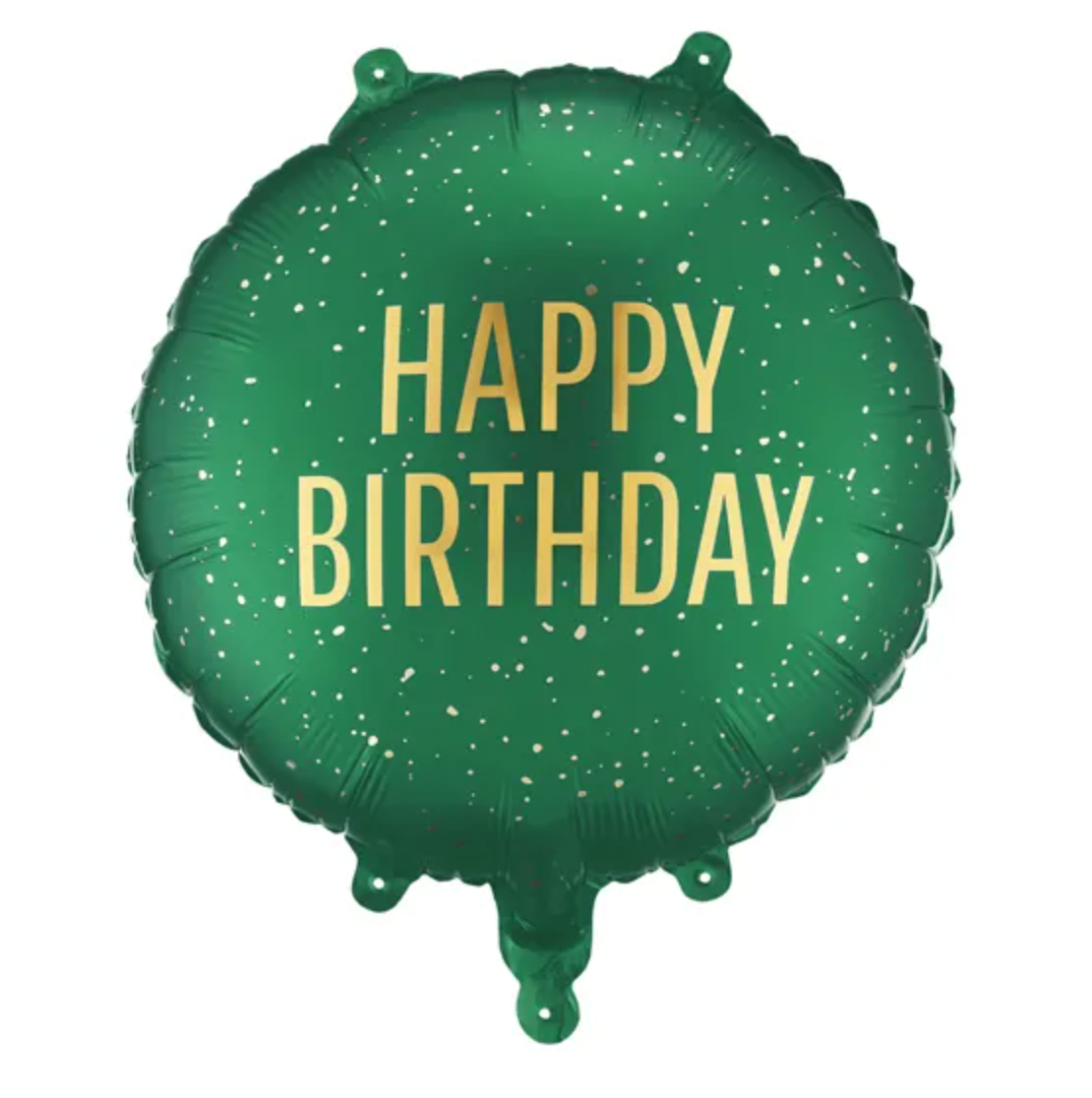 Balão Redondo Happy Birthday Verde