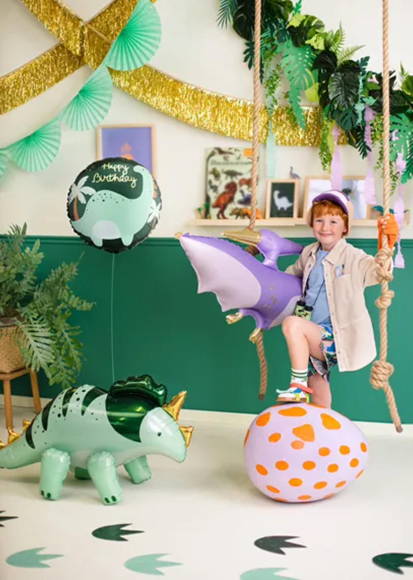 Balão Dinossauro Happy Birthday