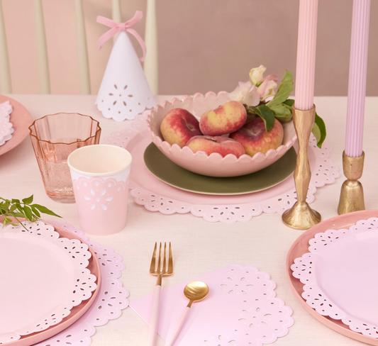 Guardanapos Pequenos Bordado Inglês