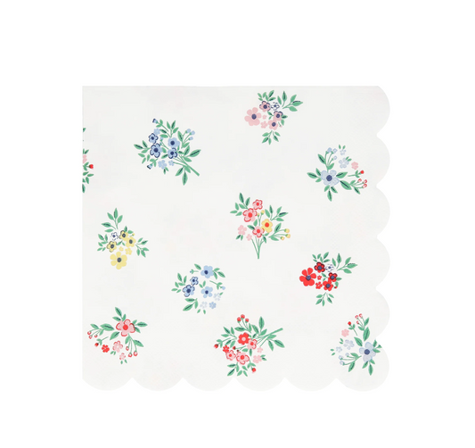 Guardanapos Grandes Flores