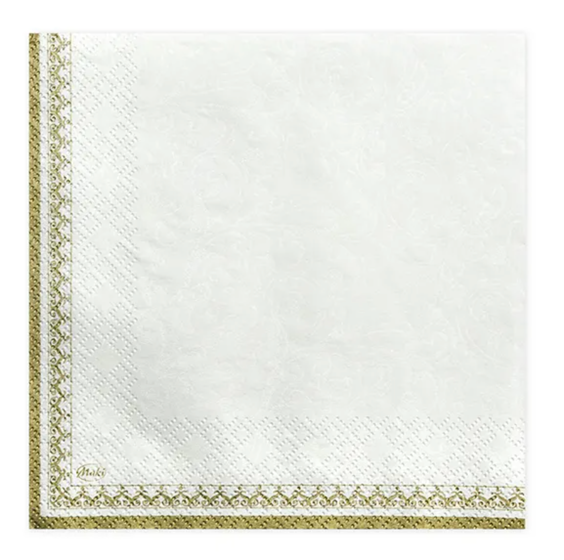 Guardanapos Cálice Branco (20un)