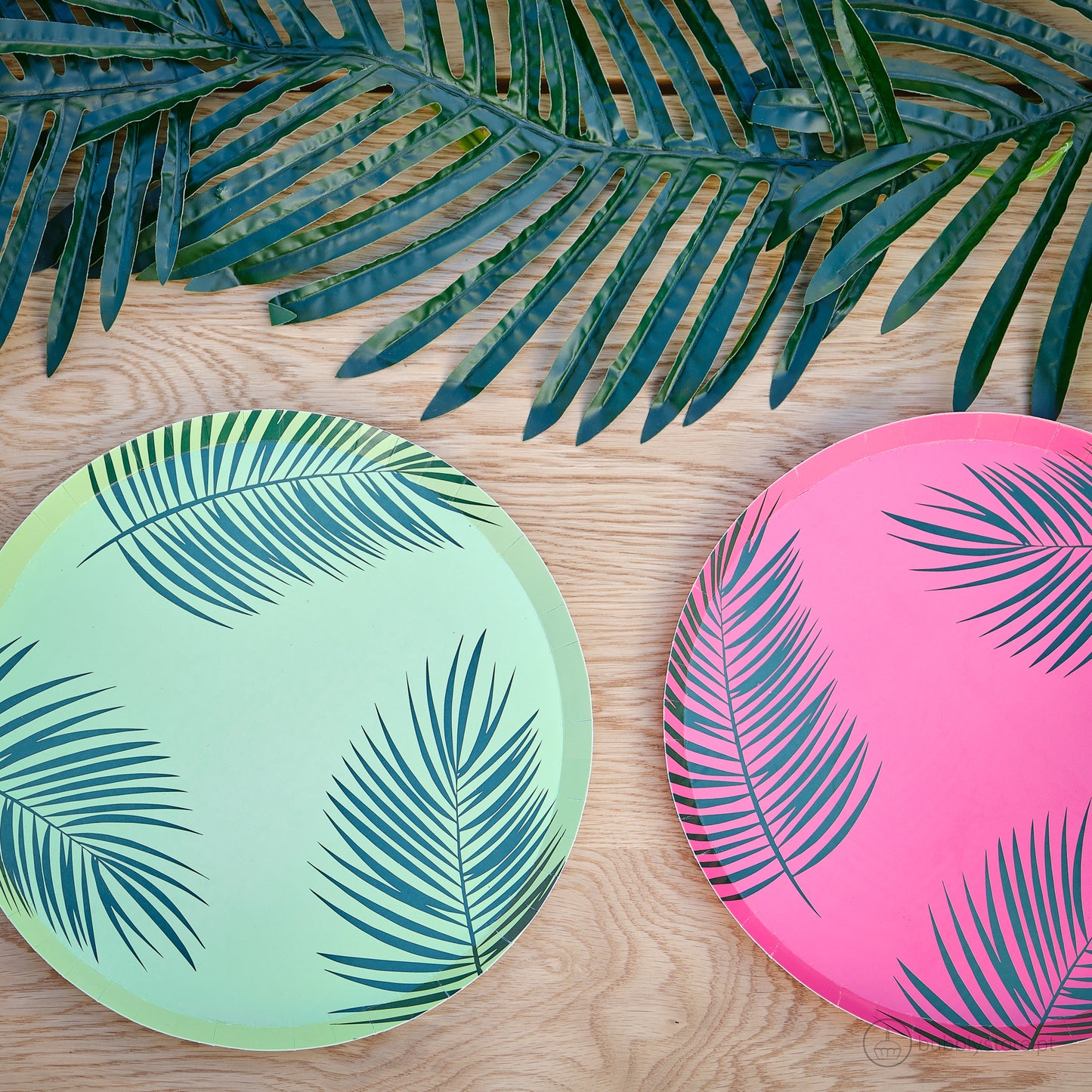 Pratos Folhas Tropical