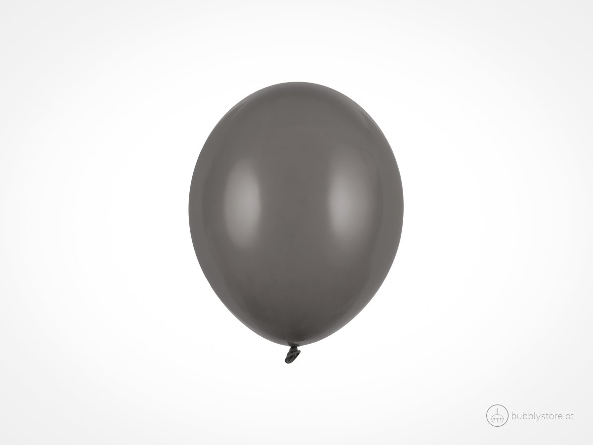 Dark Grey Balloons (12cm)