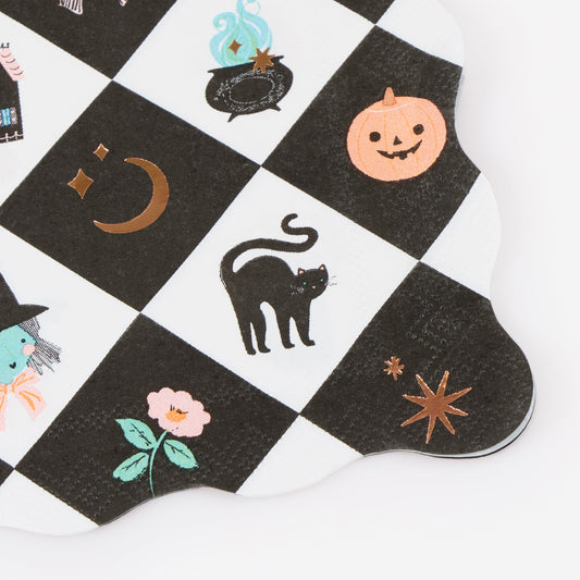 Guardanapos Pequenos Halloween Patchwork