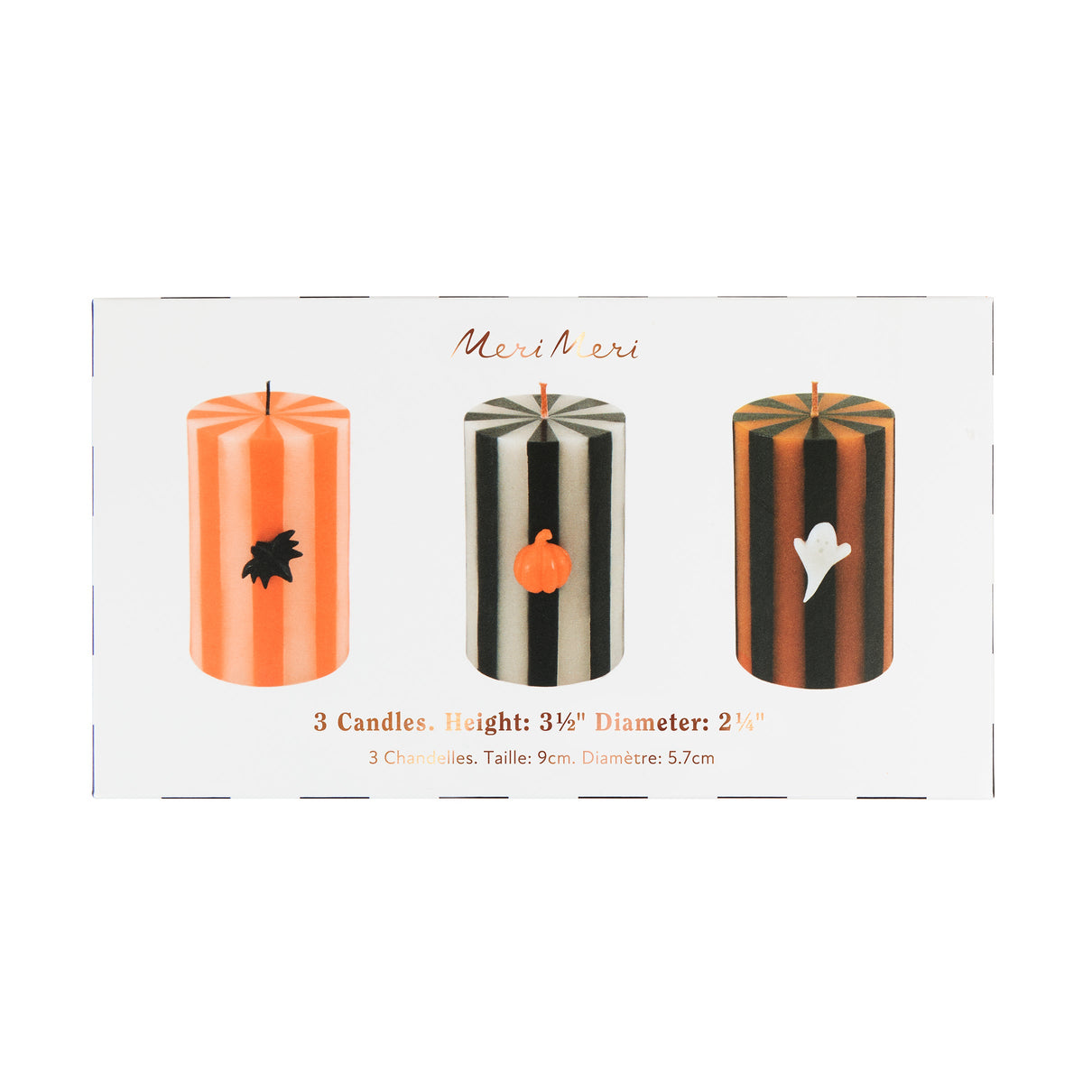 Velas Halloween Riscas