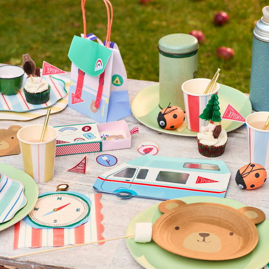 Guardanapos Riscas Preppy detalhe