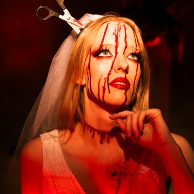 Bandolete Halloween Tesoura, disfarce de Halloween