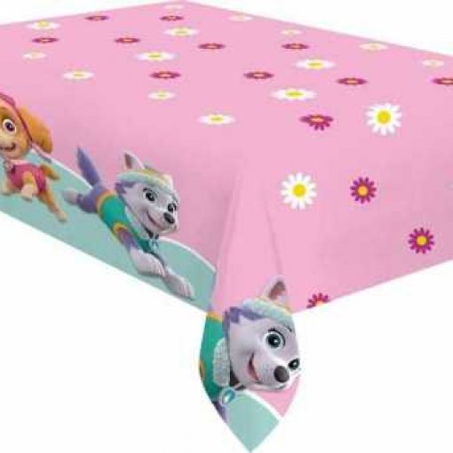 Toalha de plástico da temática Patrulha Pata, com a medida de 1,20 x 1,80m.
Cada embalagem contém 1 unidade.