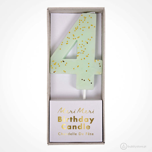 Vela Aniversário nº 4