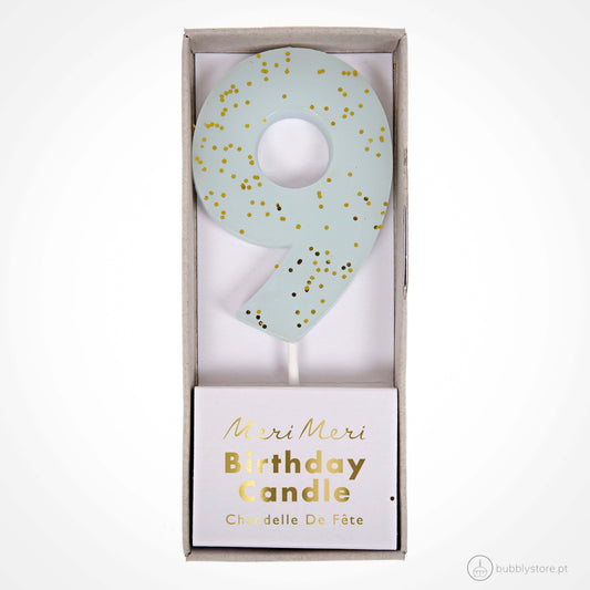 Vela Aniversário nº 9