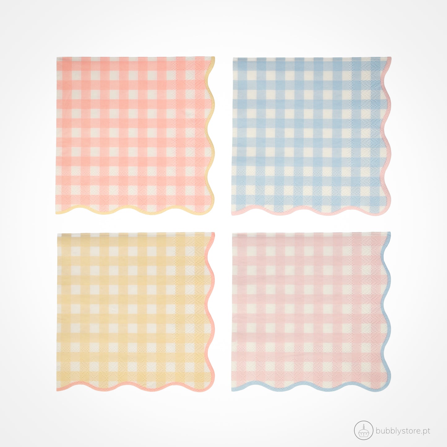 Servilletas a cuadros