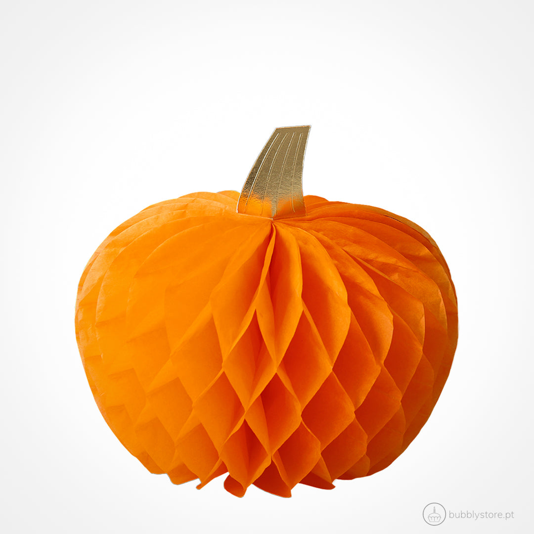 Decoraciones de calabaza de papel
