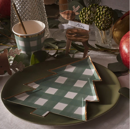 Platos para árboles de Navidad