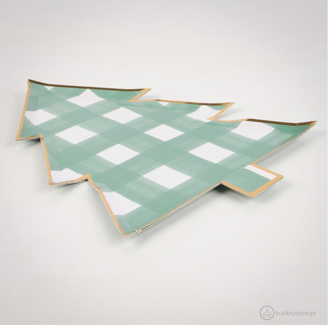 Platos para árboles de Navidad