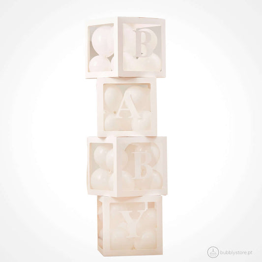 Cubo de globos para bebé
