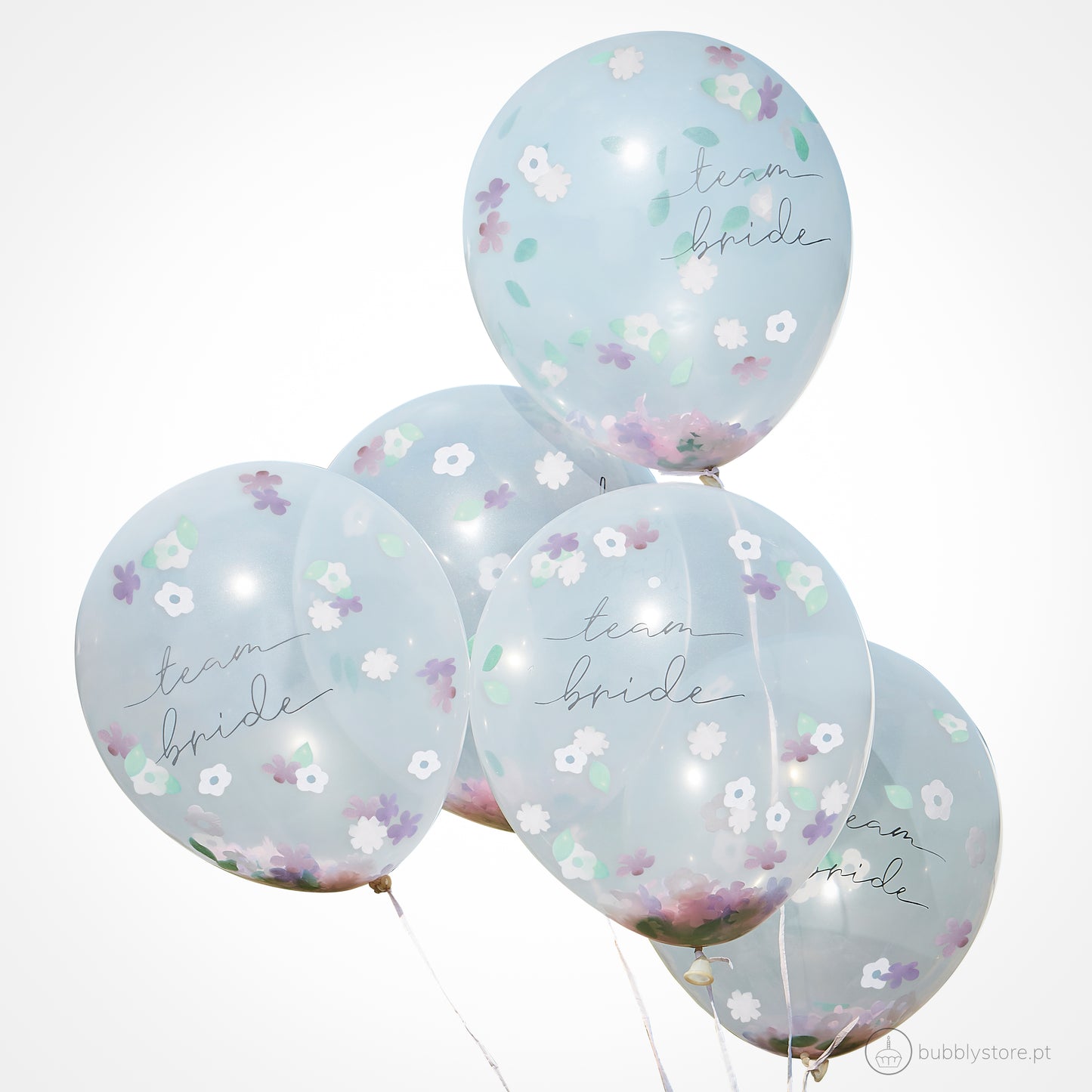 Flowers Confetti Balloons