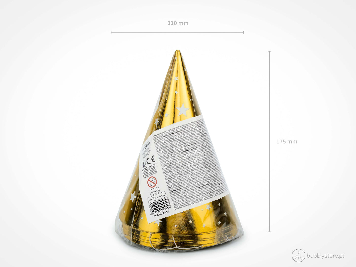 Chapéus Estrelas Dourados