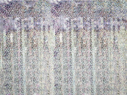 Curtain Ribbons Iridescent