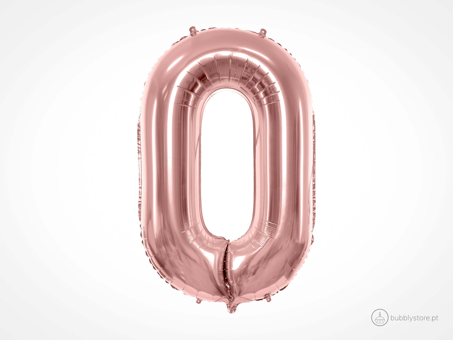 Rose Gold Number Balloons