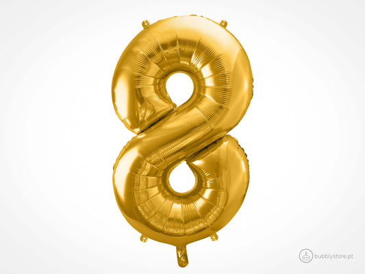 Golden Number Balloons