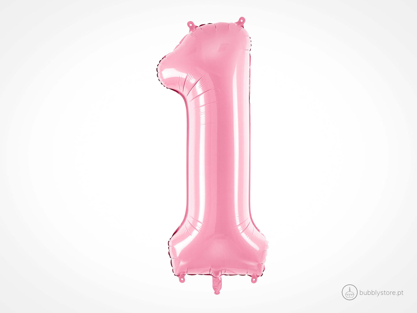Pink Number Balloons