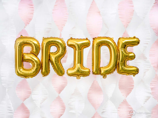 Balões Letras Dourados (A a Z)