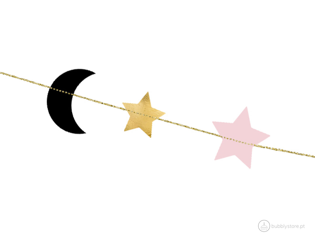 Wreath Stars and Moons