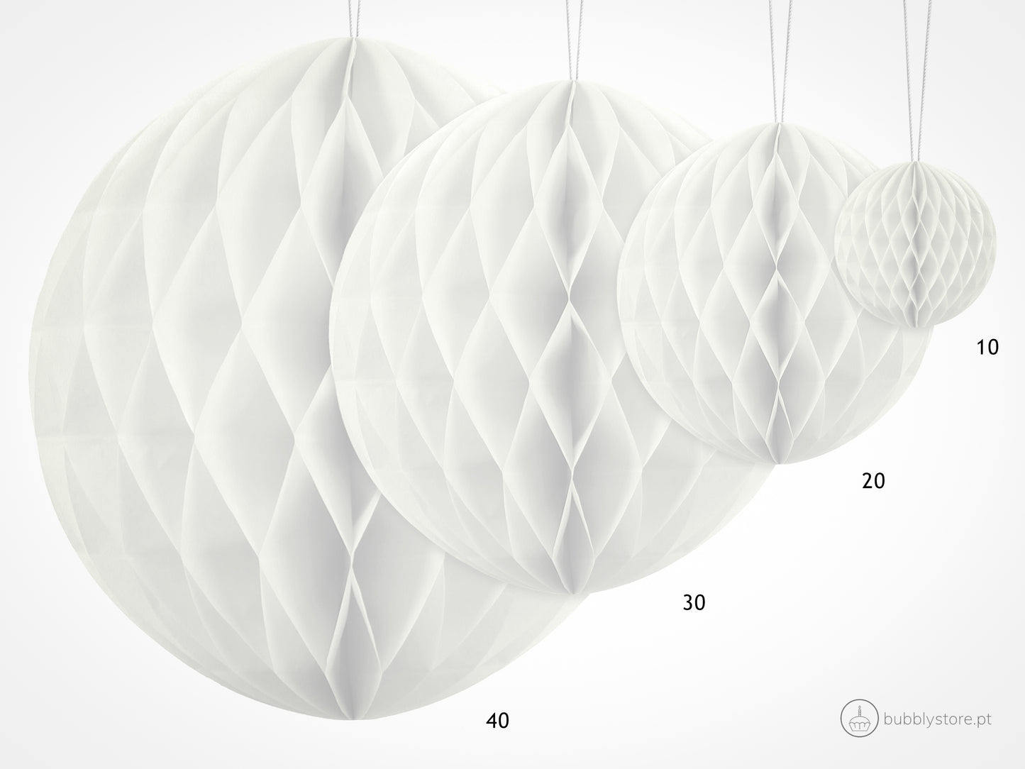 White Paper Ball (40cm)