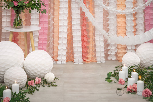 Bola Papel Branca (40cm)