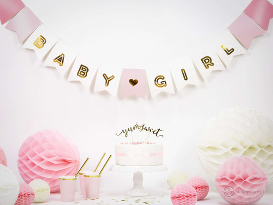 Bola Papel Rosa Claro (40cm)