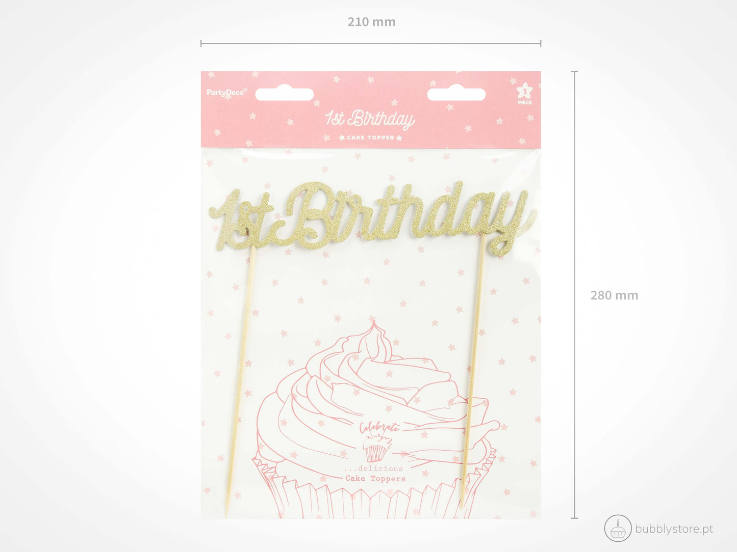 Topo de Bolo 1st Birthday